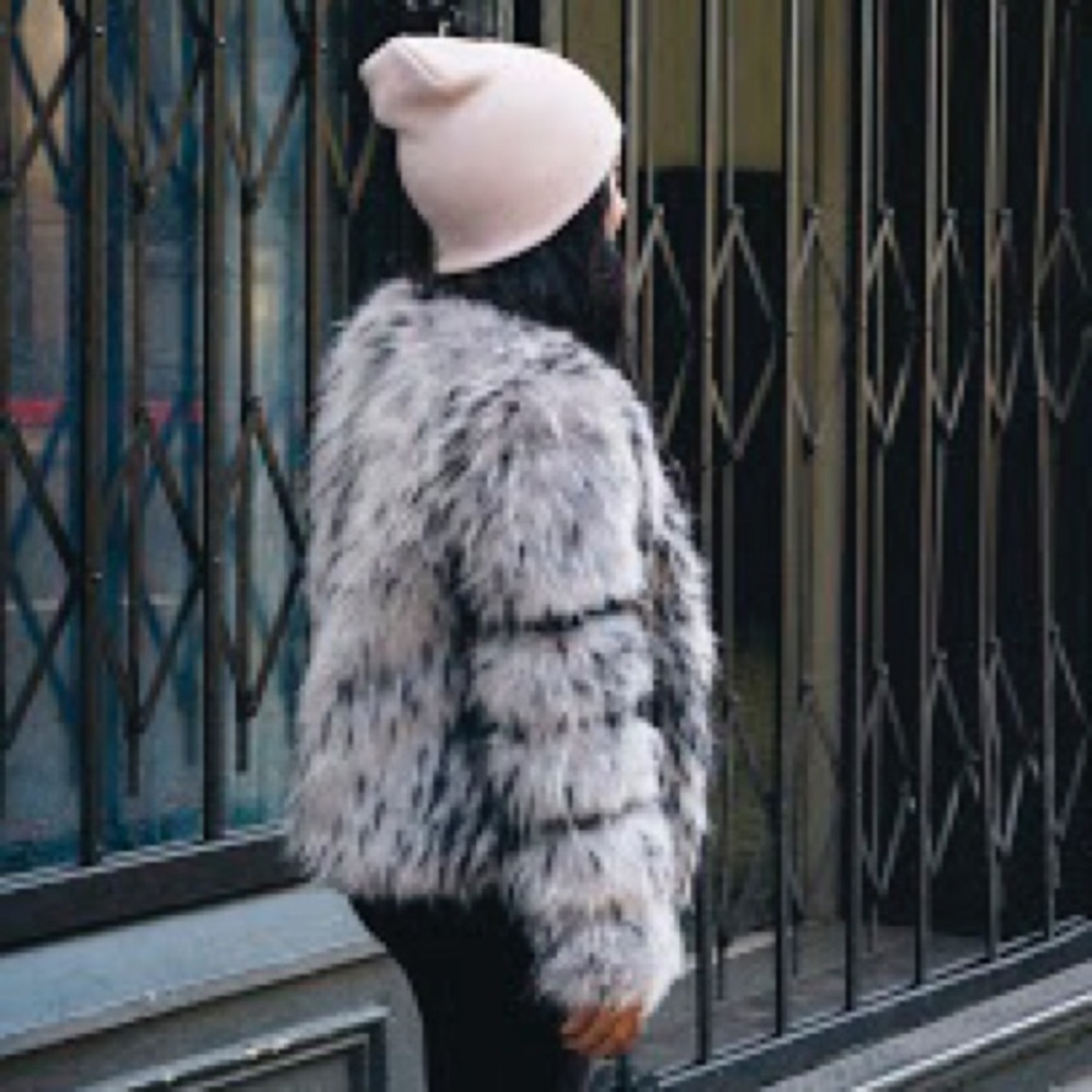 Forever 21 Faux Fur Coat